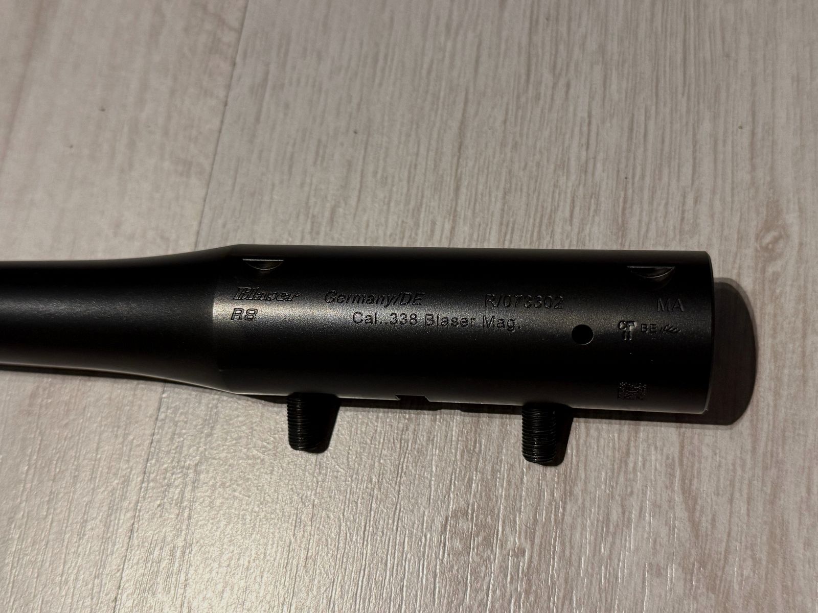 Blaser R8 interchangeable barrel .338 Blaser Magnum