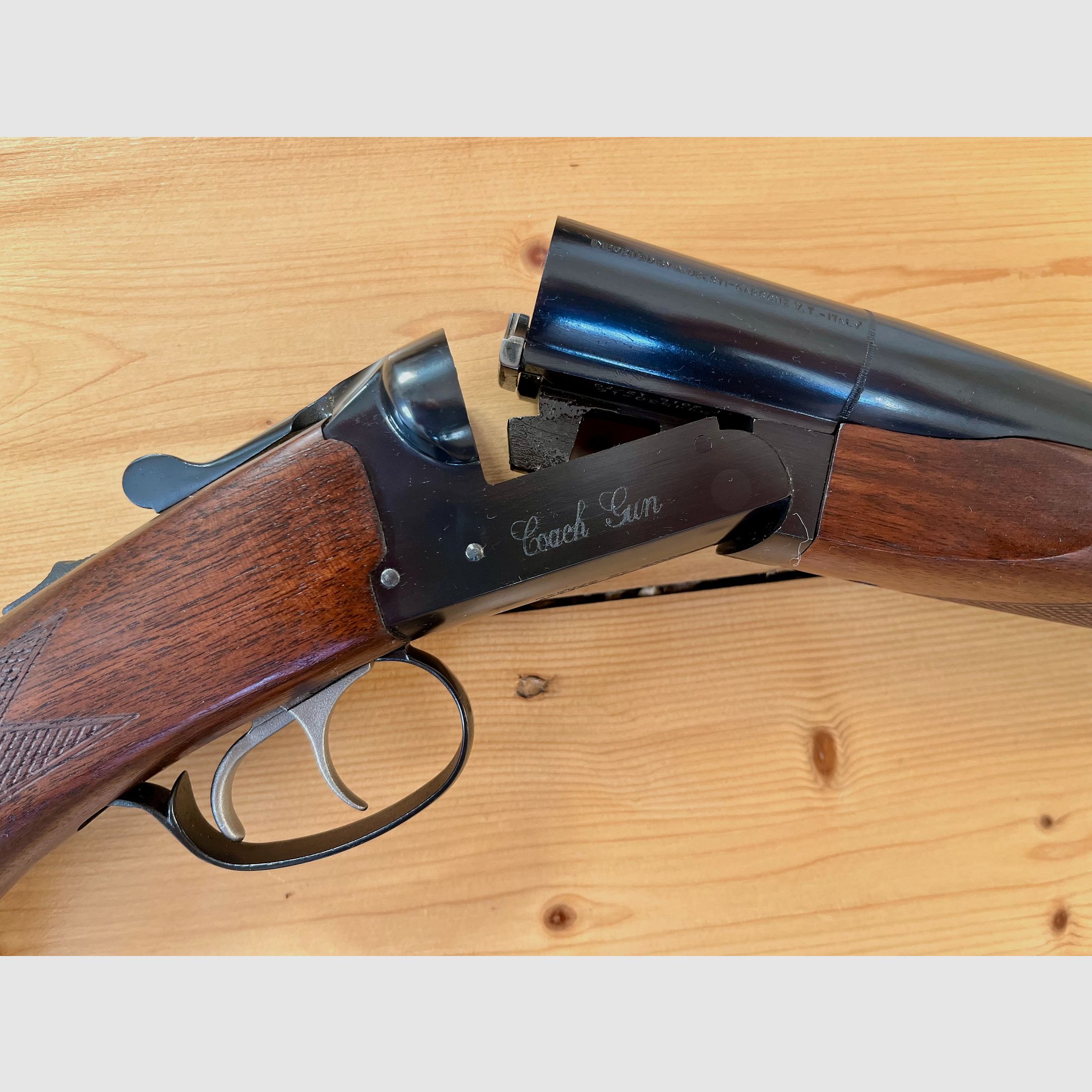Stoeger Coach Gun Kaliber 12/70 Doppelflinte Kutscherflinte Querflinte Flinte