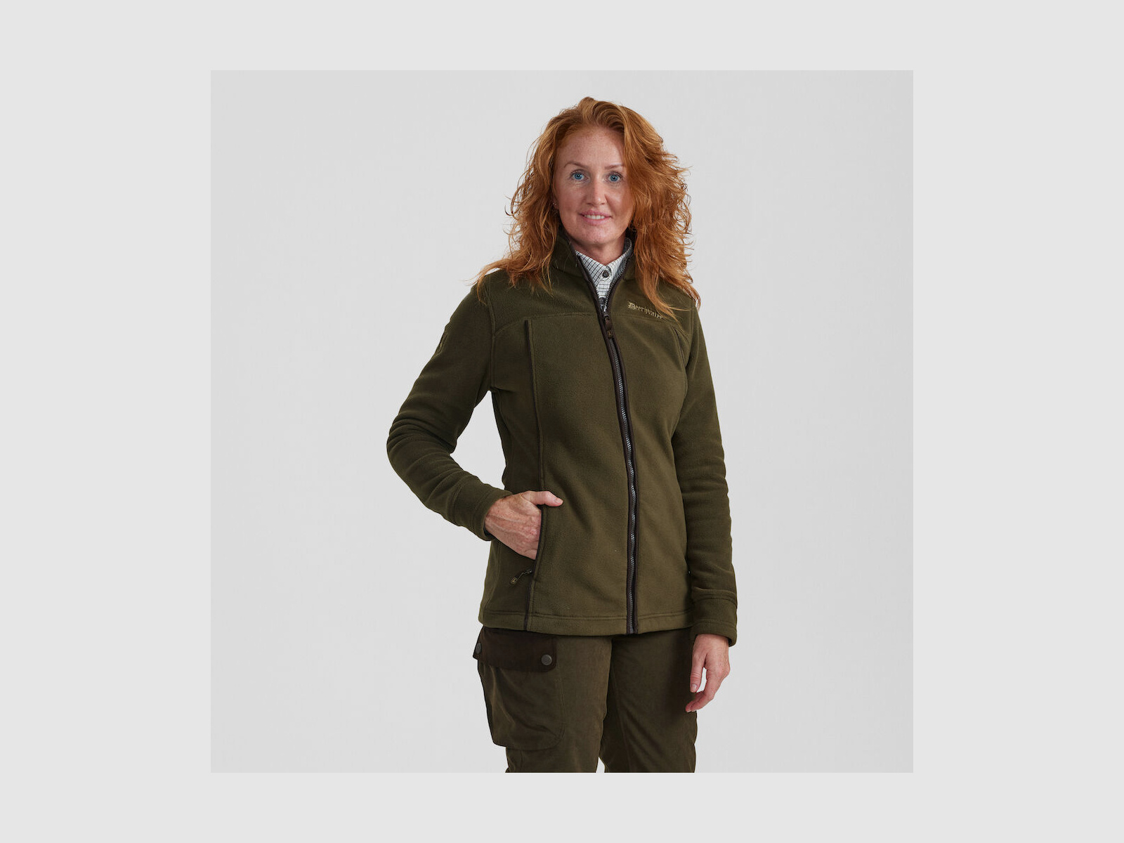 DEERHUNTER Lady Eagle Fleecejacke Oliv