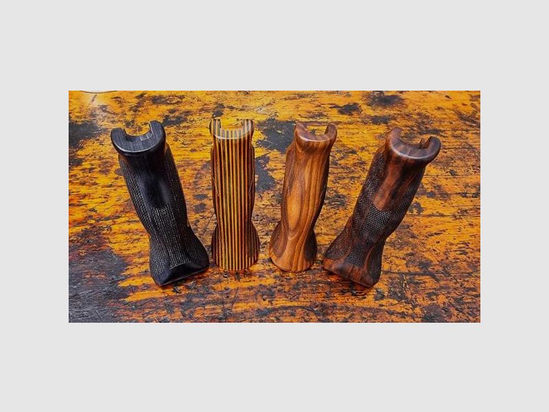 CLUB 30 grip panels for RLrange & SPOHR laminated wood tapered, ORANGE
