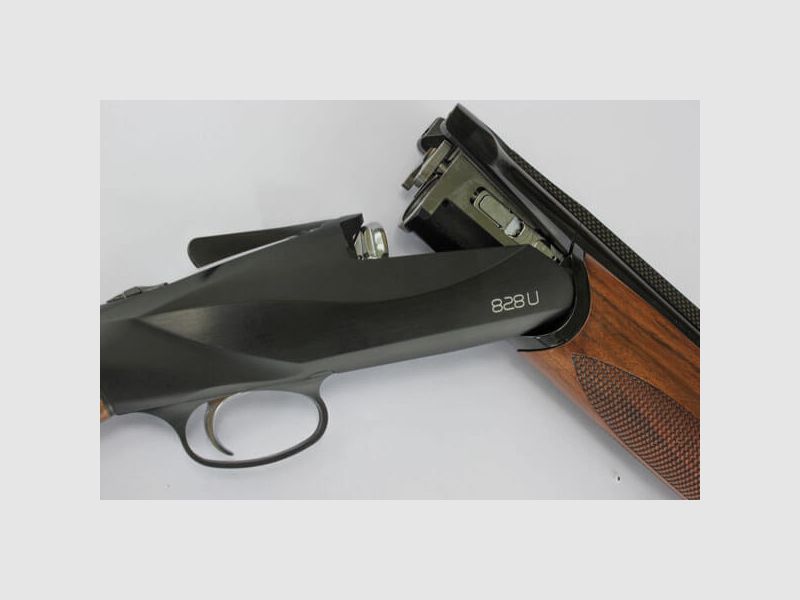 Benelli 828U Haglgevær 12/76 Sølv eller sort, billede 4 af 5