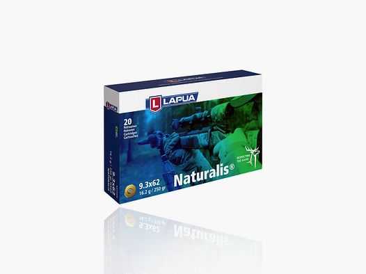 Lapua Naturalis 250gr. 20uds 9,3x62