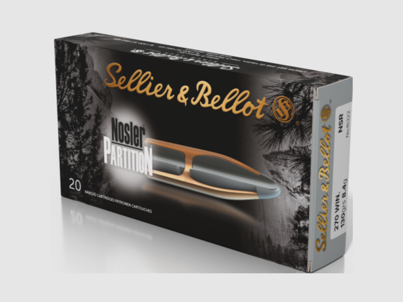 270 Winchester S&B NSR 130gr VE20