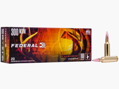 Federal Munición de Rifle .300 Win. Short Mag. 11,7 g / 180 gr Fusion Soft Point