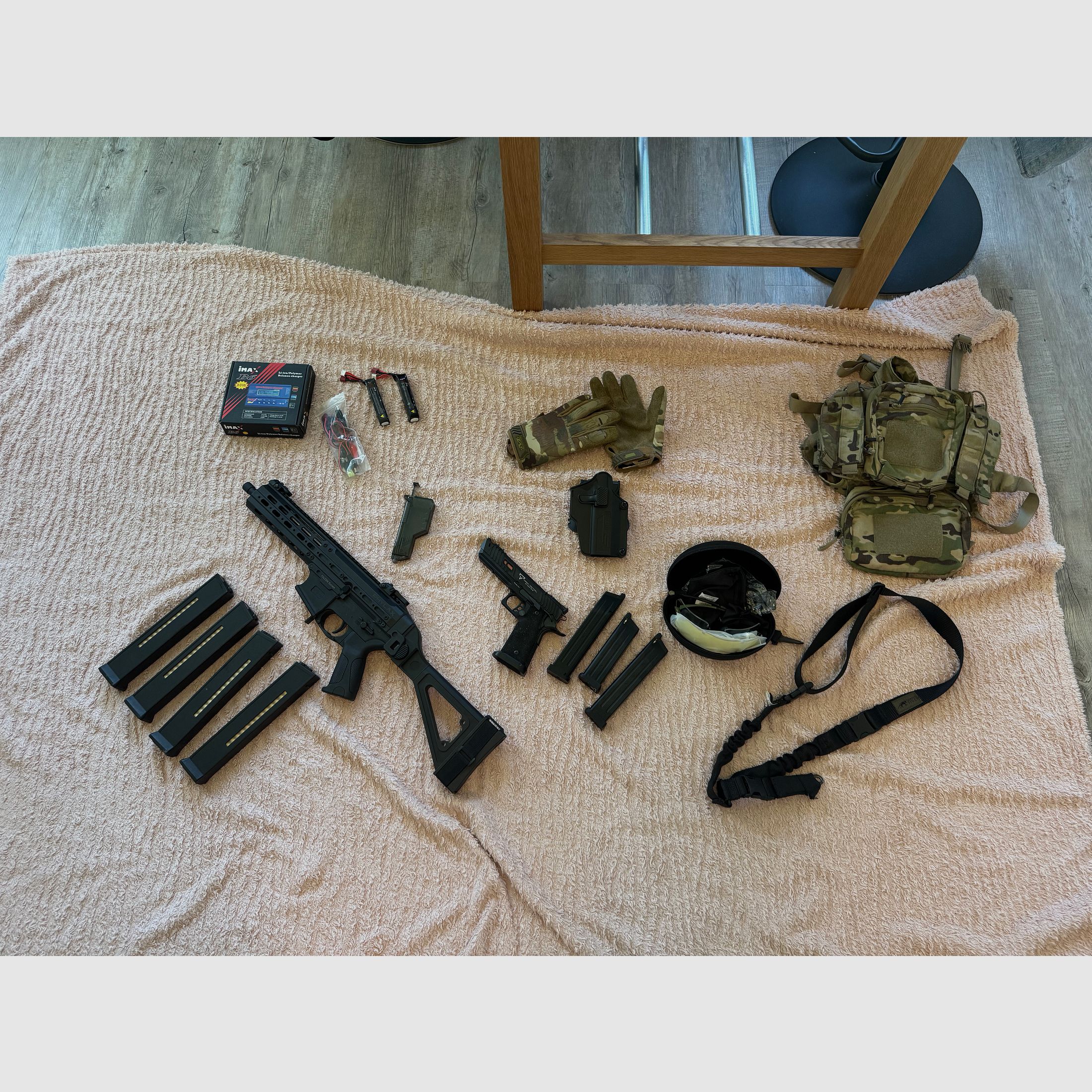 Airsoft Set ab 18 - mit Phylax Rookie x Double Edge Und Pit Viper + Gear