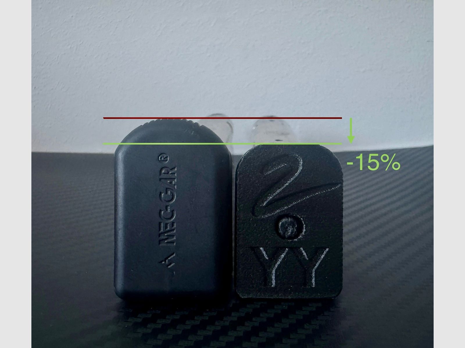 Suelo de magazín para CZ Shadow 2 / CZ 75 SP-01 - ligero, compacto, personalizado