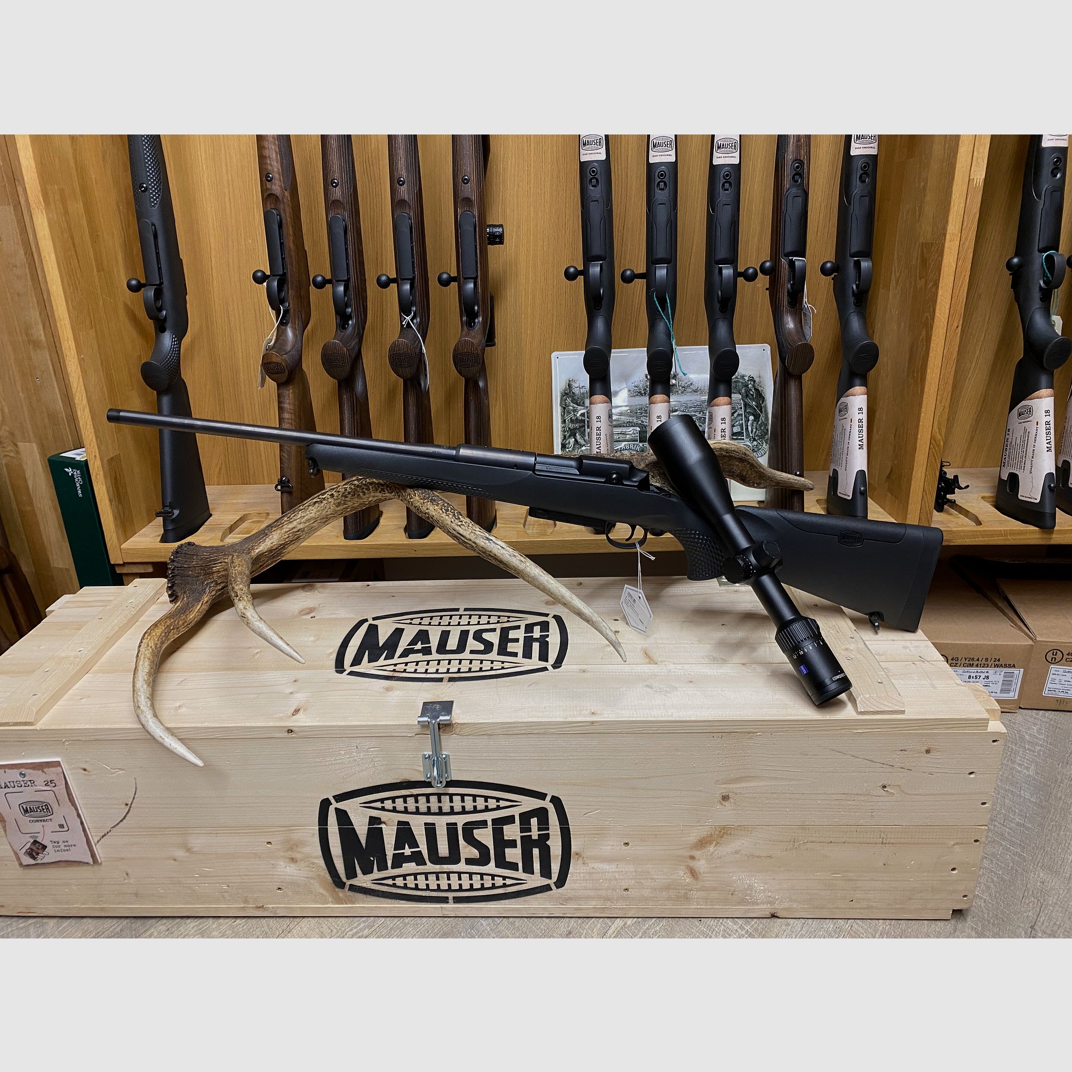 Mauser 25 Extreme, mit Zeiss Conquest V4 3-12x56