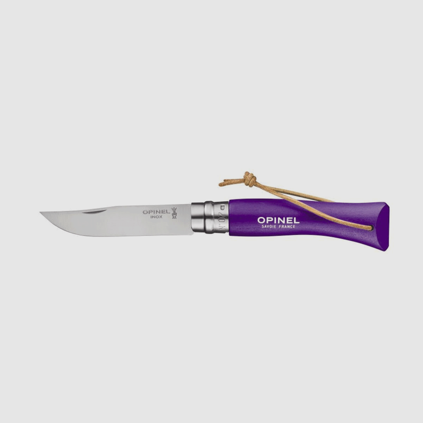 KNIFE – OPINEL – N°07 INOX BAROUDEUR "VIOLET"