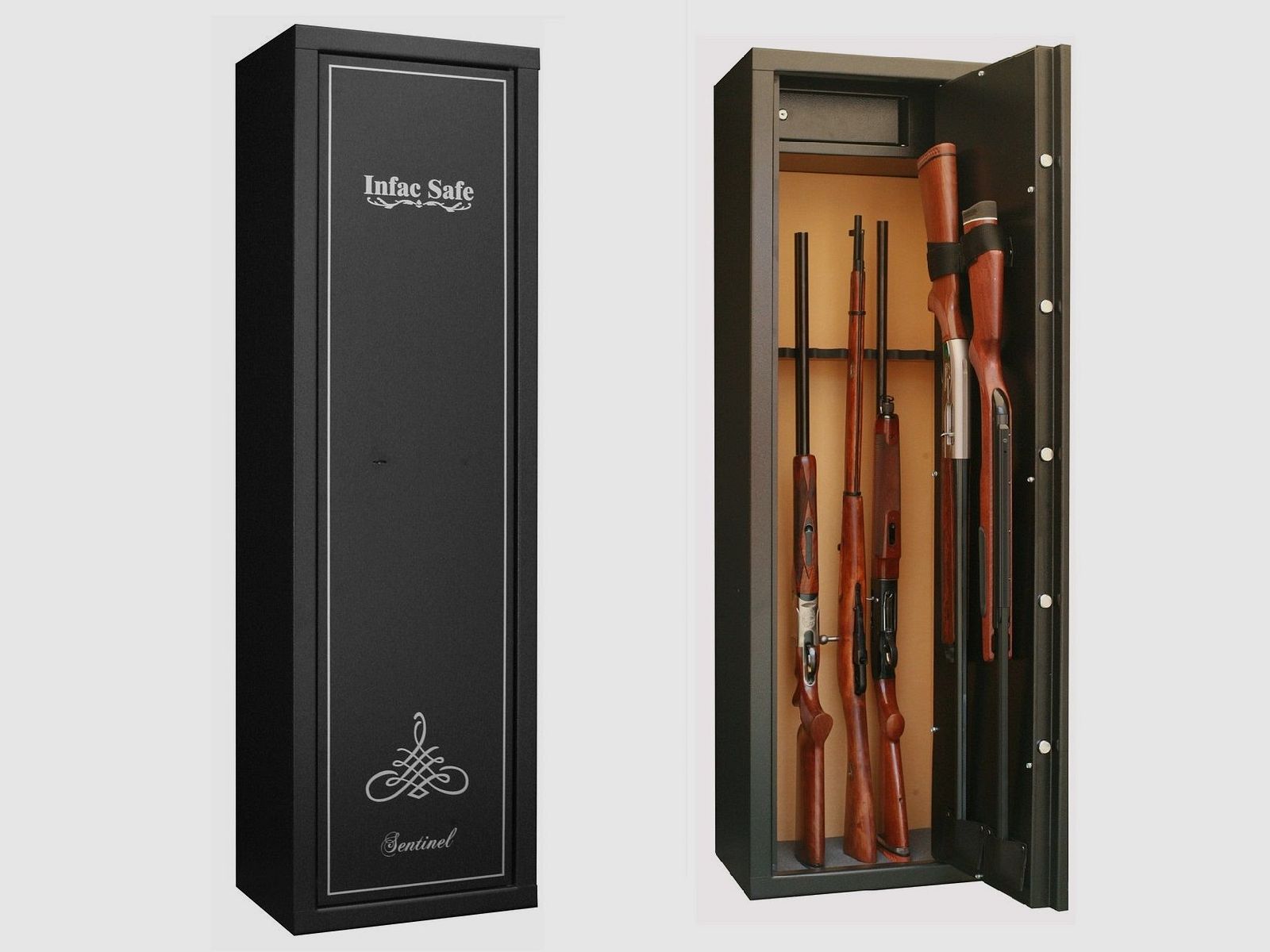 Gun safe for 10 firearms