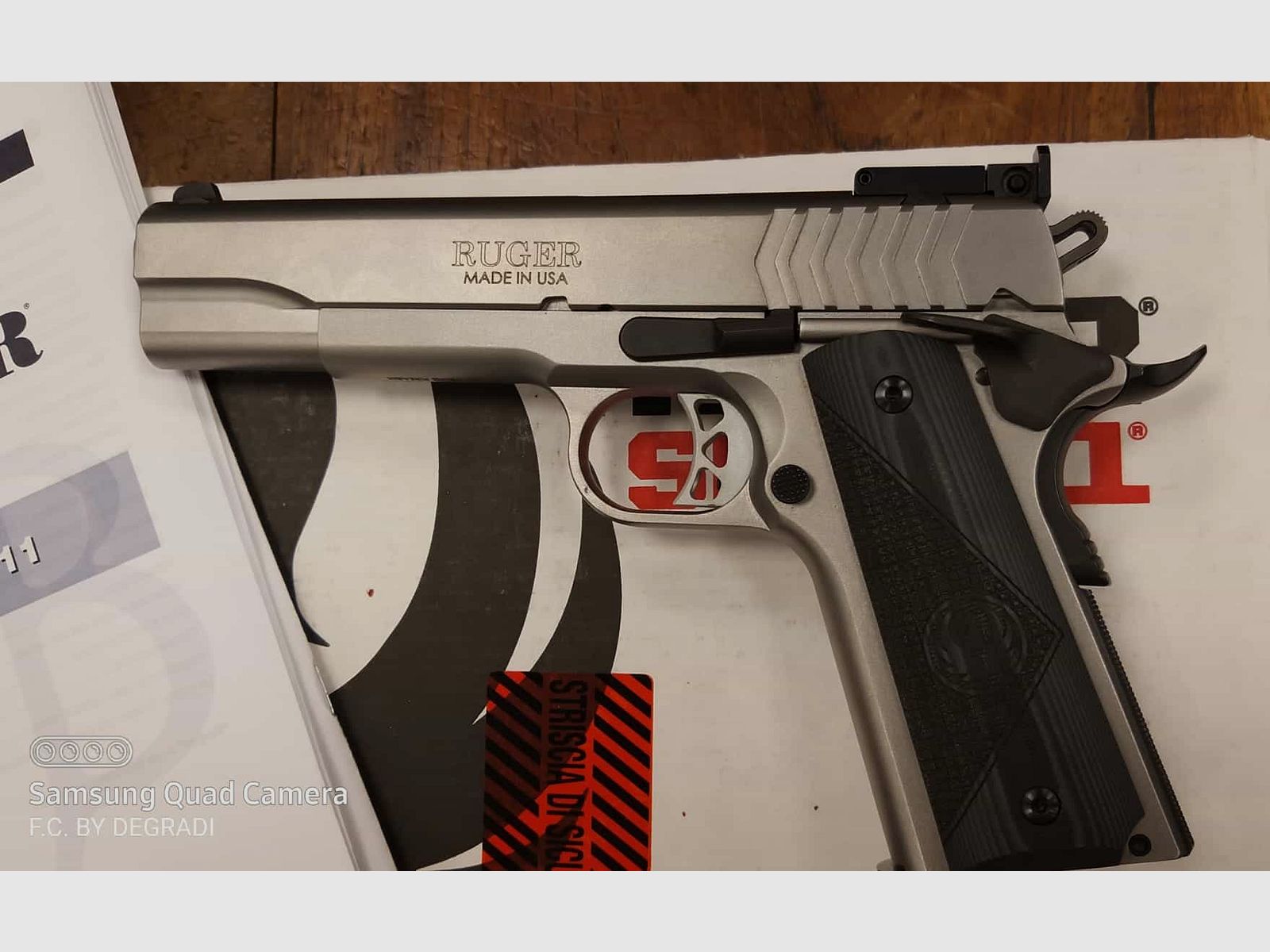 RUGER SR 1911 5” SS 9X21, image 2 sur 4