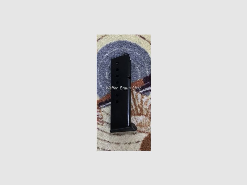 Sig Sauer Pistolenmagazin für Mod. P210 mit Oschatz Magazin Auswurf Kal. 9mm