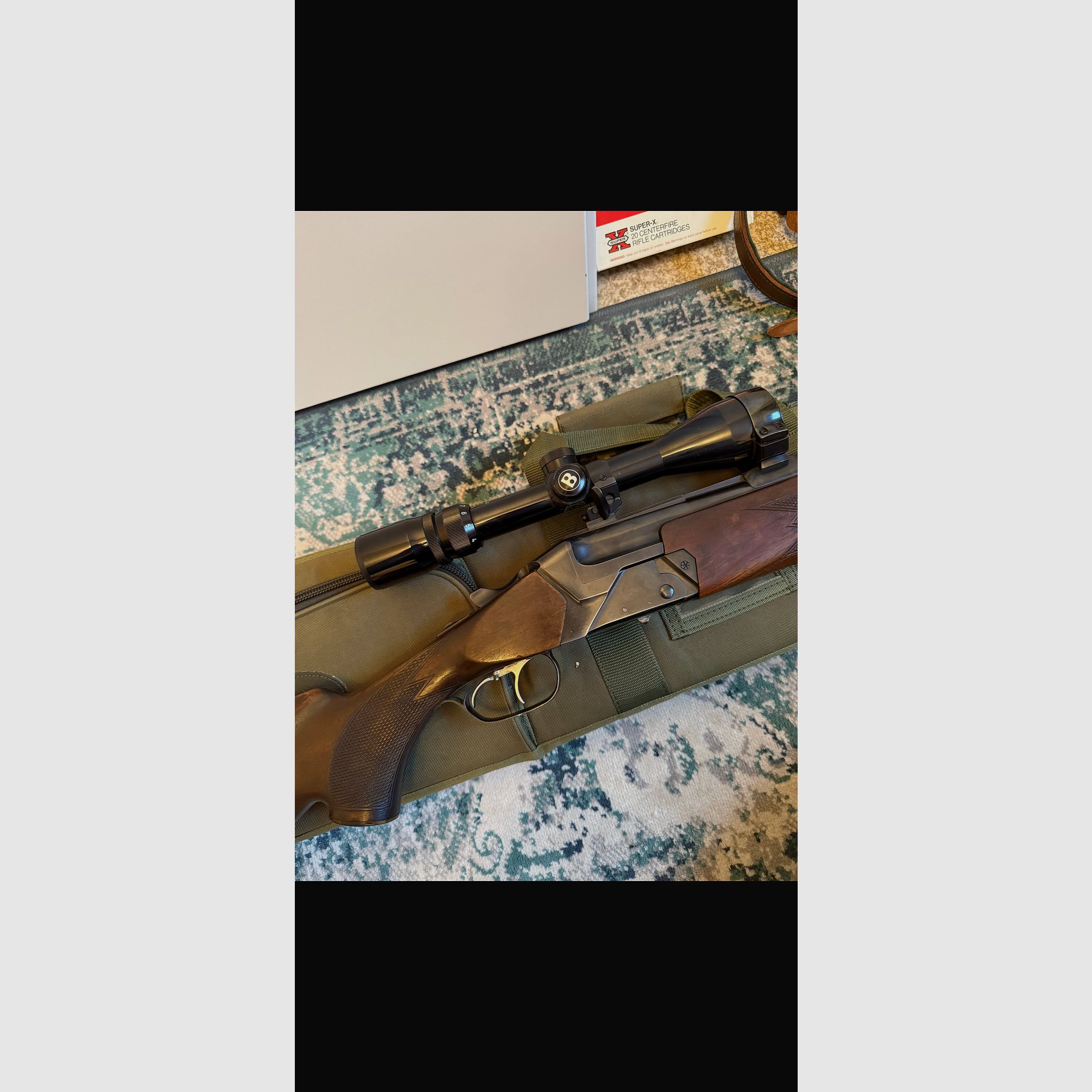 Brünner CZ BBF - over-and-under combination gun