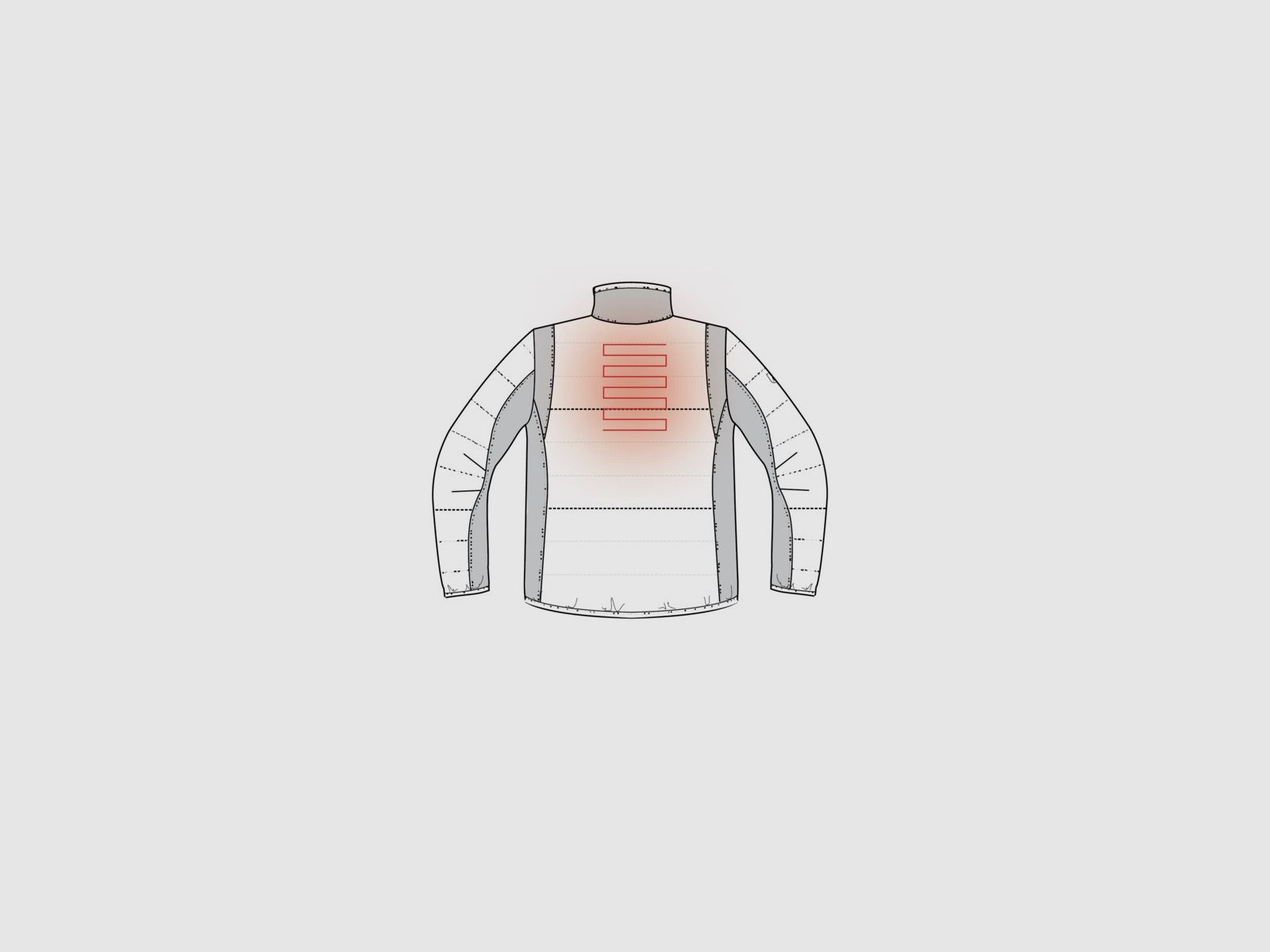 DEERHUNTER Heat wattierte Jacke