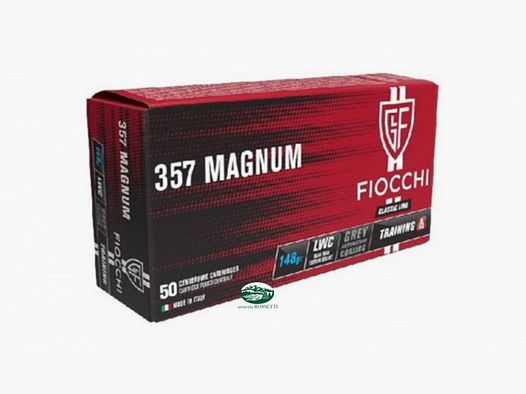 FIOCCHI Munition Kal.357 mag LWC 148 gr