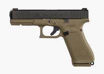 Pistola Glock G17 Gen5 FS FR Coyote 9 mm Luger 4,5" / 11,4 cm, estándar
