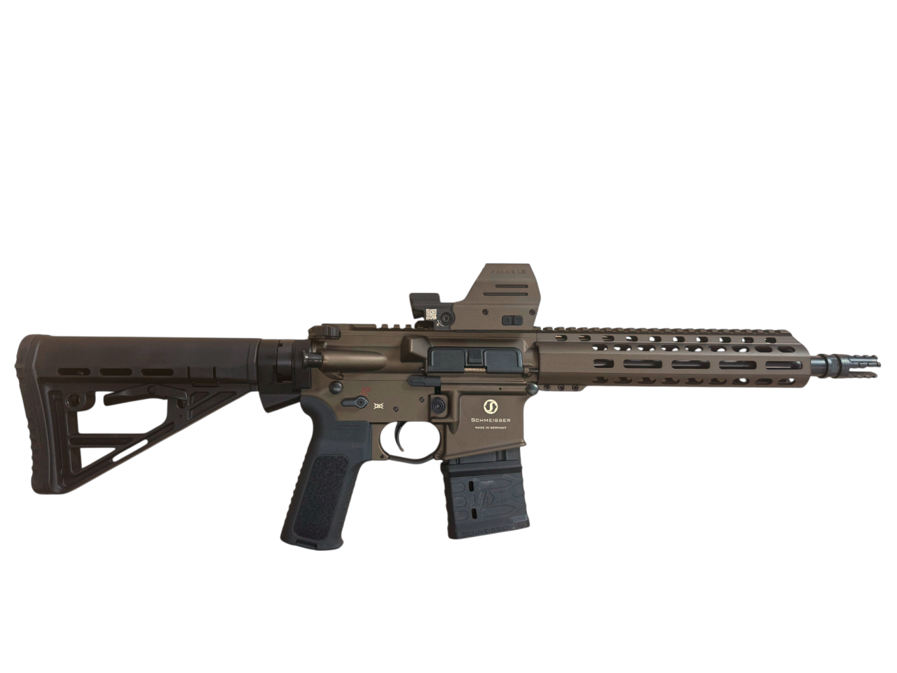 Schmeisser – semi-automatique / AR15 / S4F / avec Falke LE Bronze / Bronze / 10.5 / .223 Rem, image 1 sur 3