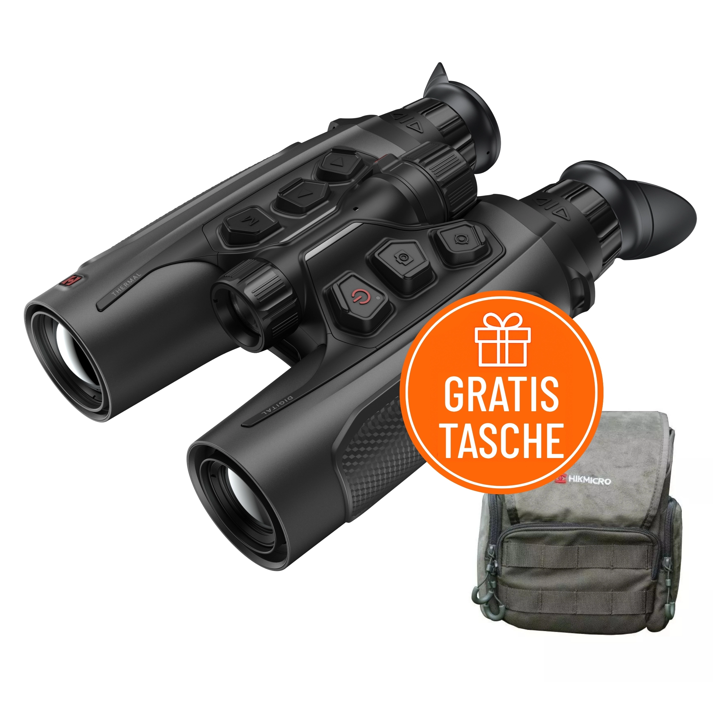 HIKMICRO Binocular Habrok 4K HH35L 2.0 inkl. gratis Tragetasche
