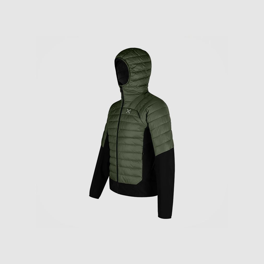 JACKE – MONTURA – PEAK HYBRID HOODED JACKET Salbeigrün, Bild 3 von 3