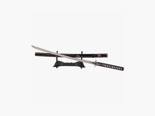 Filmschwert Bride's Katana inklusive Holzständer