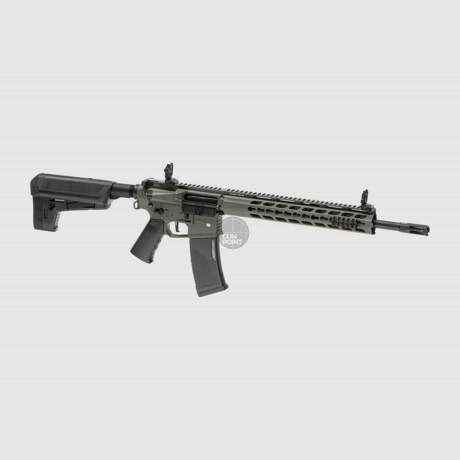 Softair - Gewehr - KRYTAC - Trident Mk2 SPR/PDW Bundle S-AEG - ab 18, ber 0,5 Joule - Foliage Green