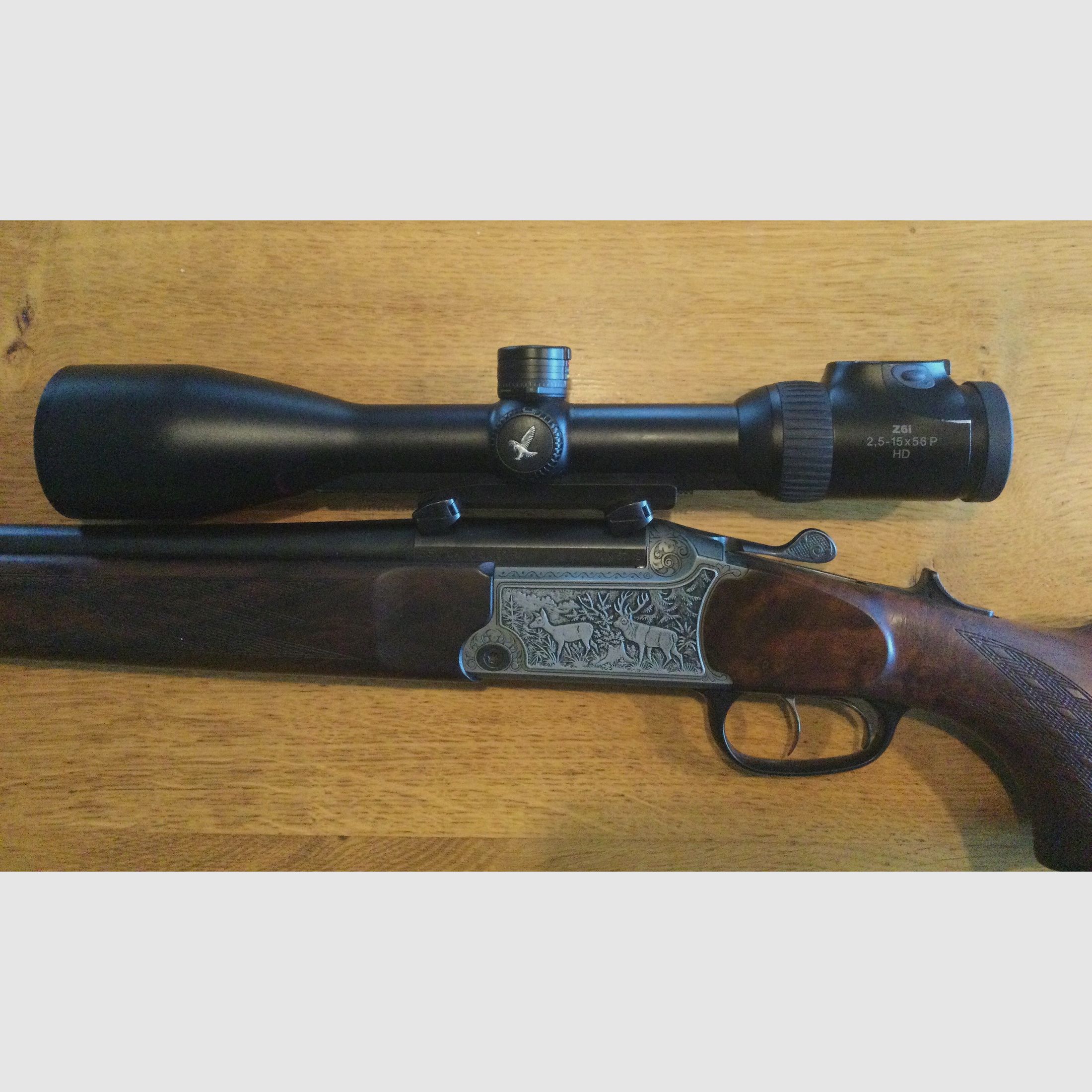 Blaser 97 Bergstutzen 6.5x57 R. 8x57 IS links