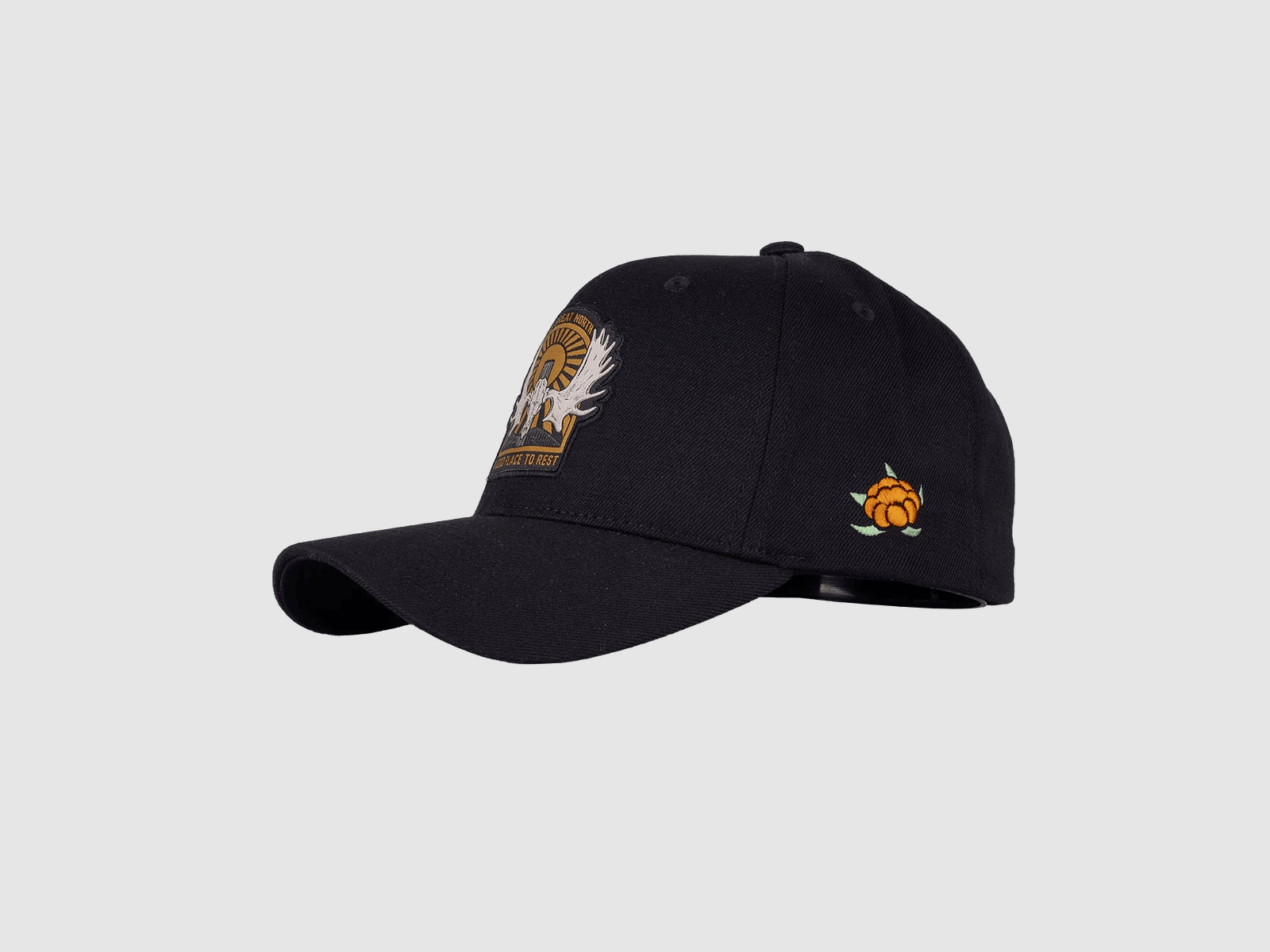 SQRTN Cuerno de Alce 120 Gorra Negra