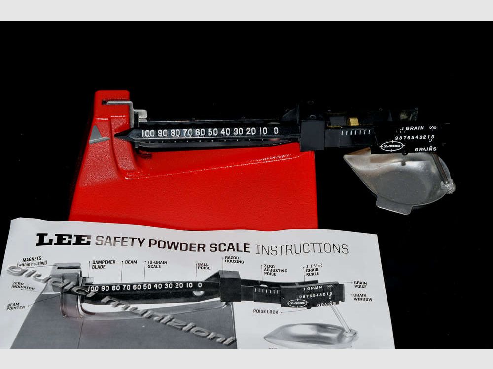 LEE – RED SAFETY SCALE, image 1 of 2