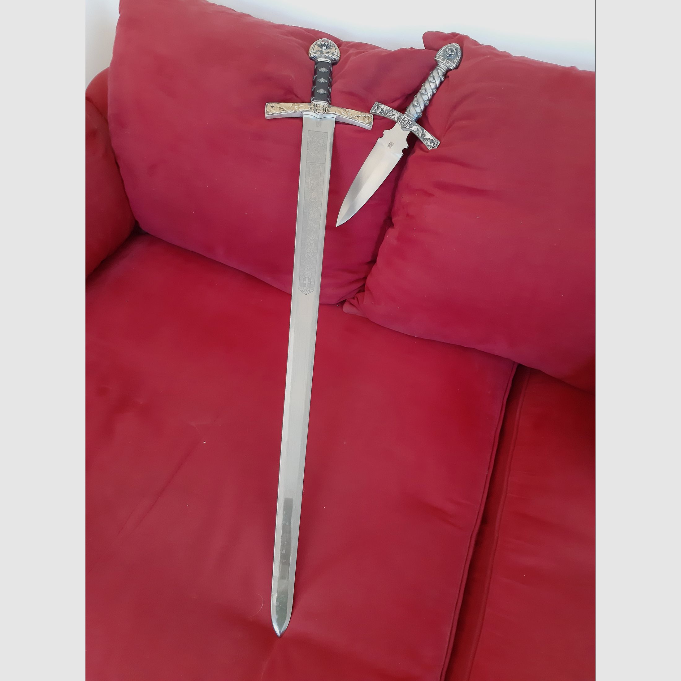 TOP---AFFARE--- SPADA & PUGNALE di RE CUORE DI LEONE