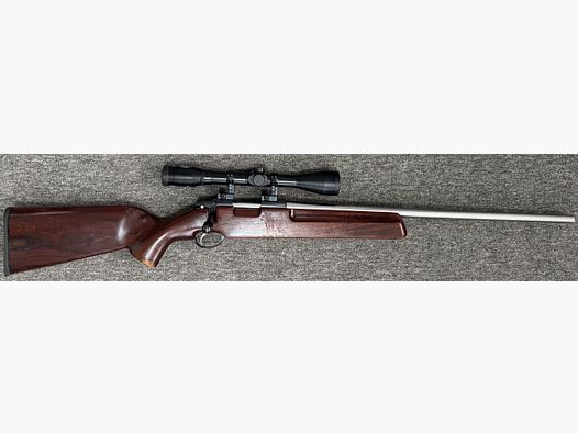Sako S491 single-shot rifle .222 REM. - steel + scope 10x45