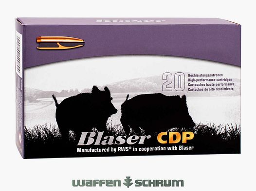 Blaser 9,3x74R CDP 18,5g - 285gr.