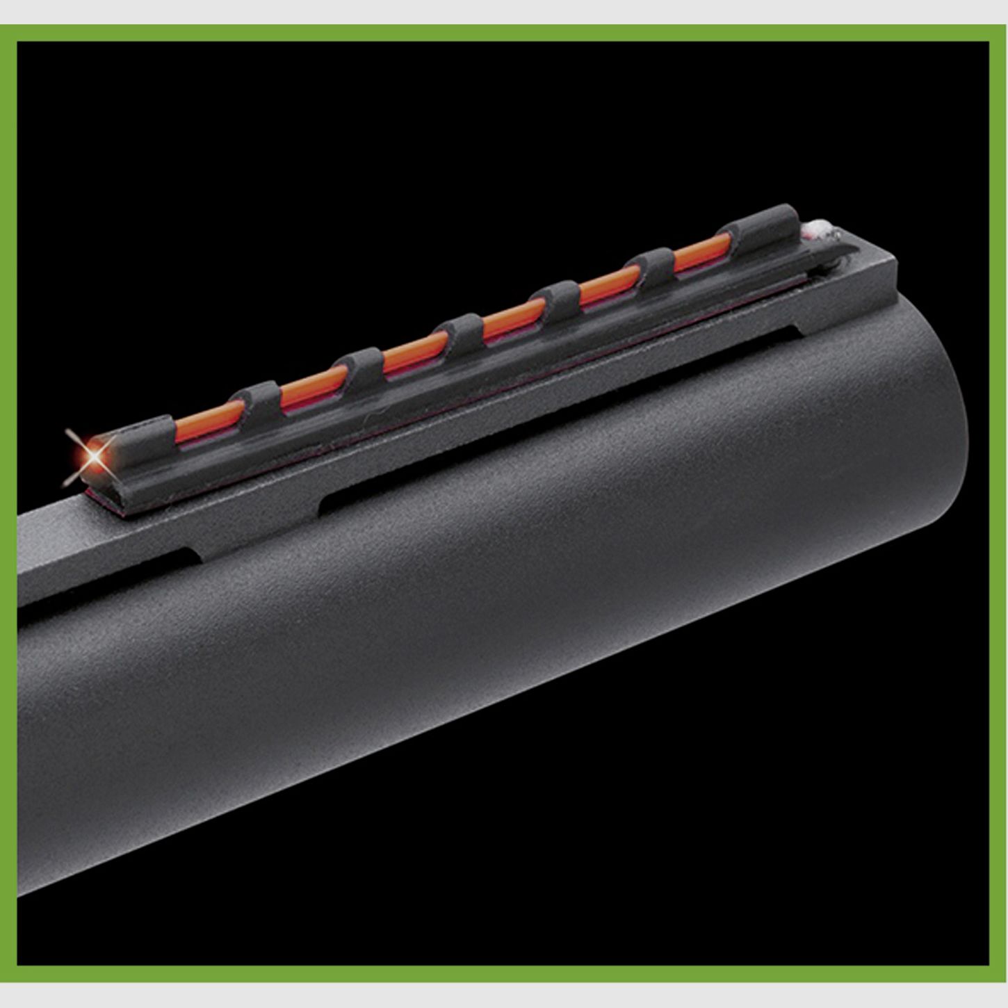 Truglo Glo-Dot Pro rouge - à coller, 2 mm