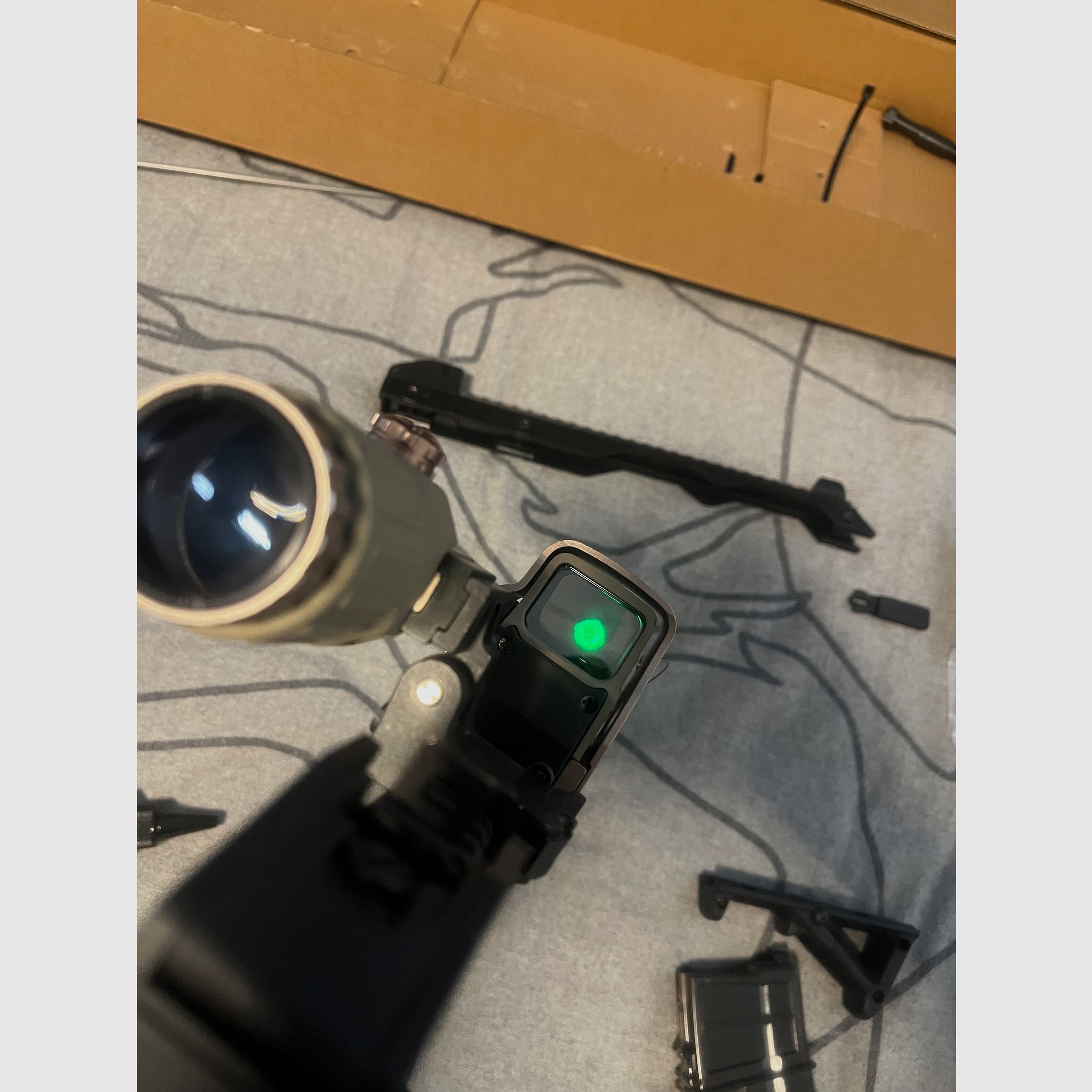 Mod. 39C Gas Blow Back Wei-ETech avec accessoires