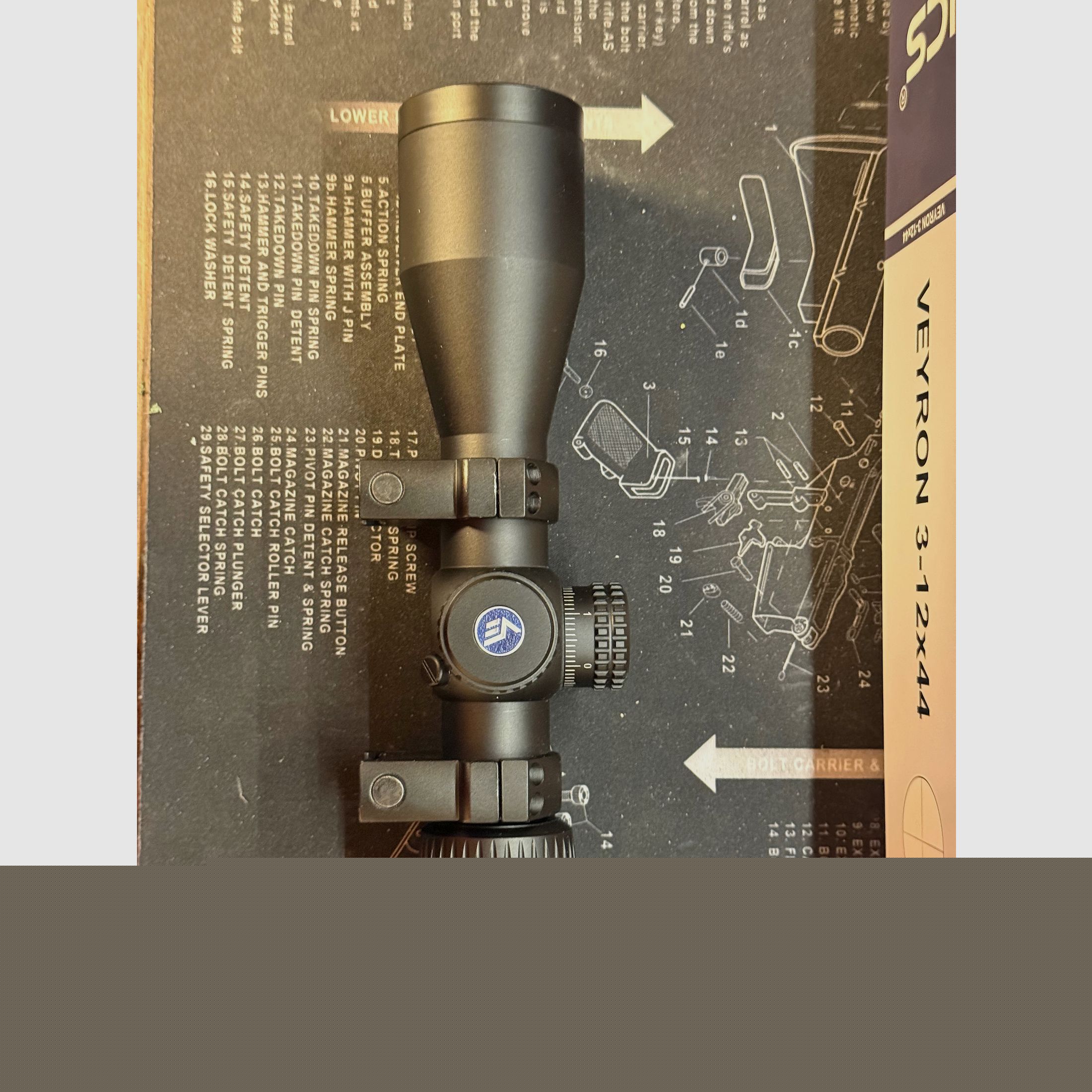 VectorOptics Veyron 3-12x SFP Zielfernrohr.