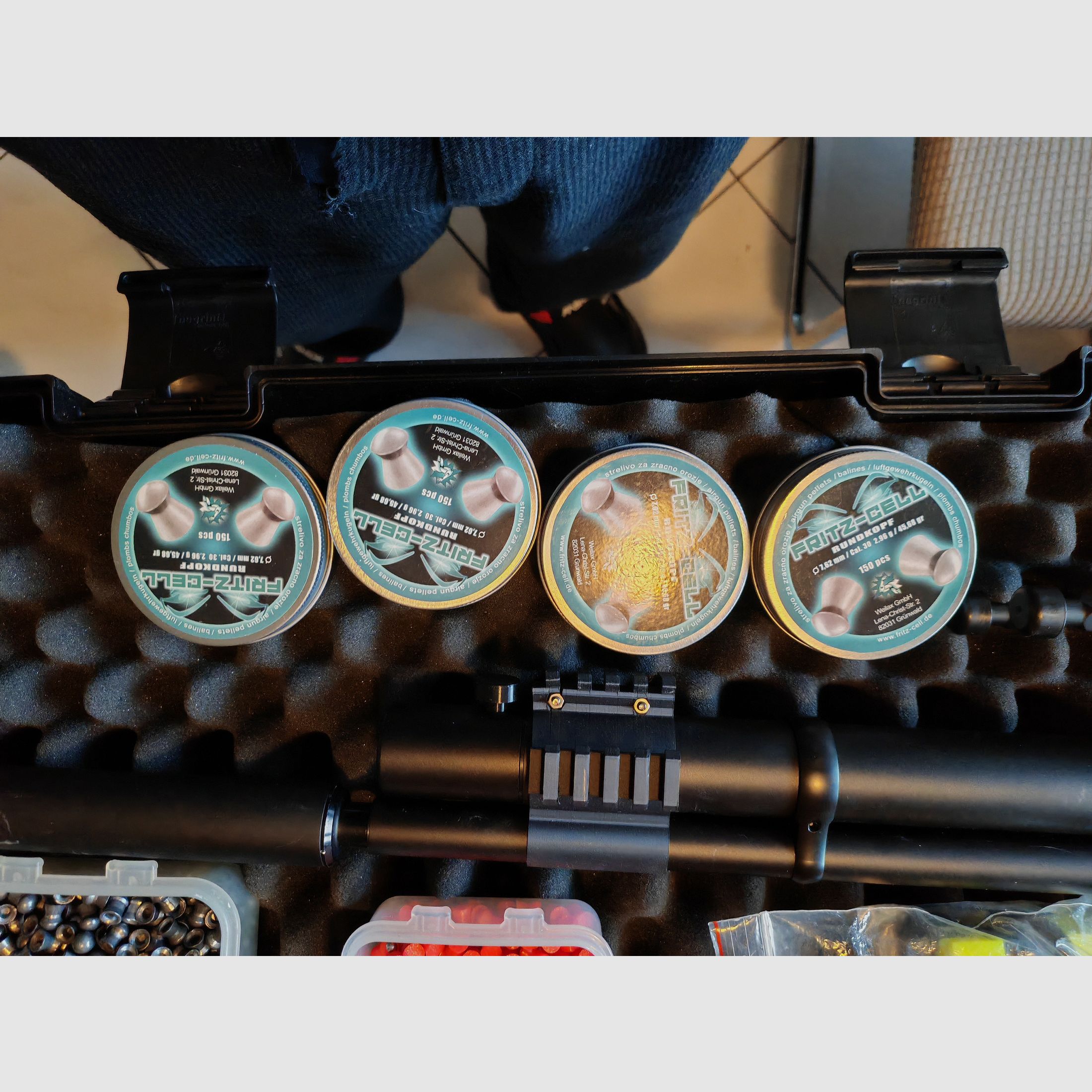 FX Dreamline Tactical 7,62 mm, accessoires et beaucoup de munitions