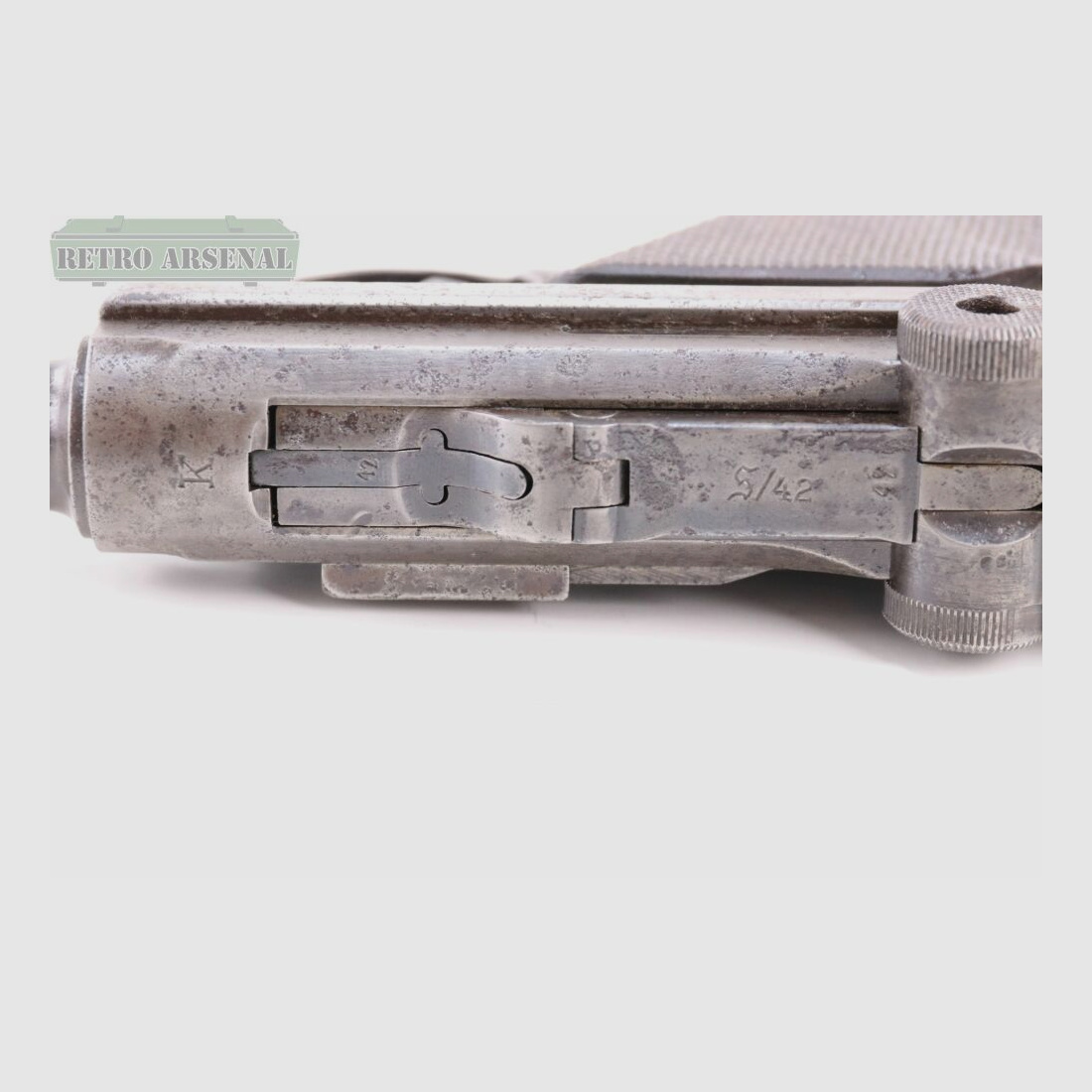 Mauser S/42 Pistole 08 K 1. Ausführung