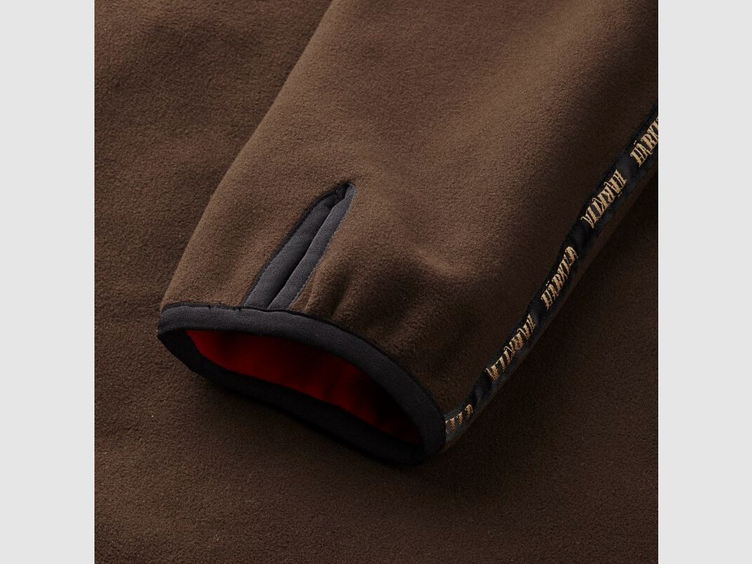 Chaqueta de forro polar Härkila Kamko para mujeres marrón / rojo