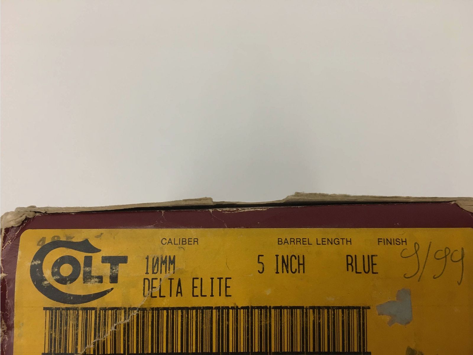 COLT 1911 DELTA ELITE BLUED VARIANT ONE – 10 MM AUTO, immagine 13 di 13