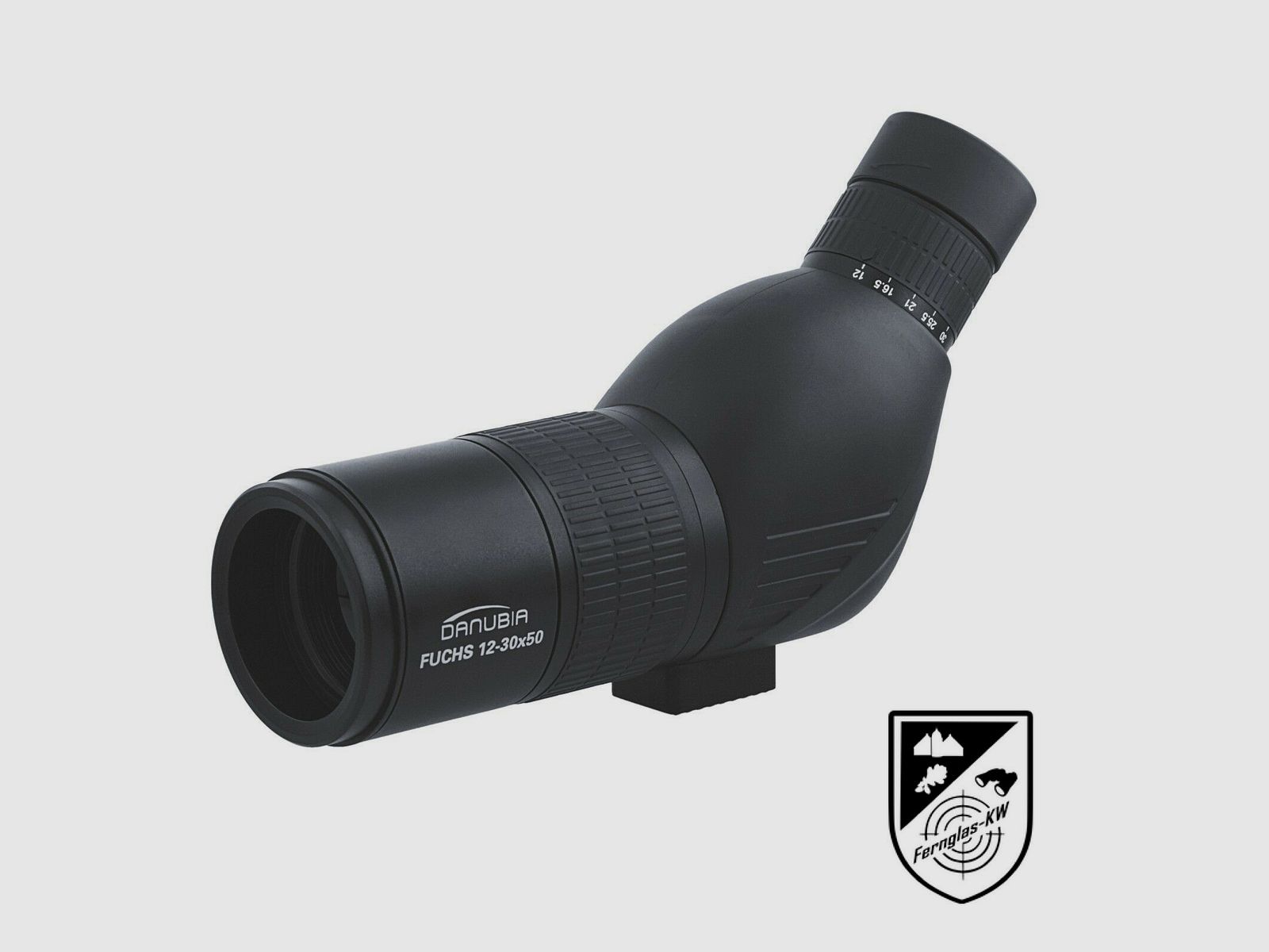 Door 538230 Spotting Scope Fuchs 50 12-30x50 with Carrying Case and Shoulder Strap