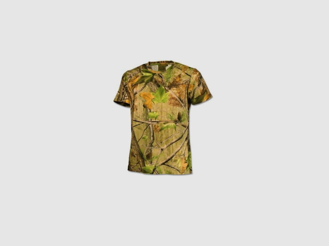 Camo leaf T-shirt, image 1 of 2