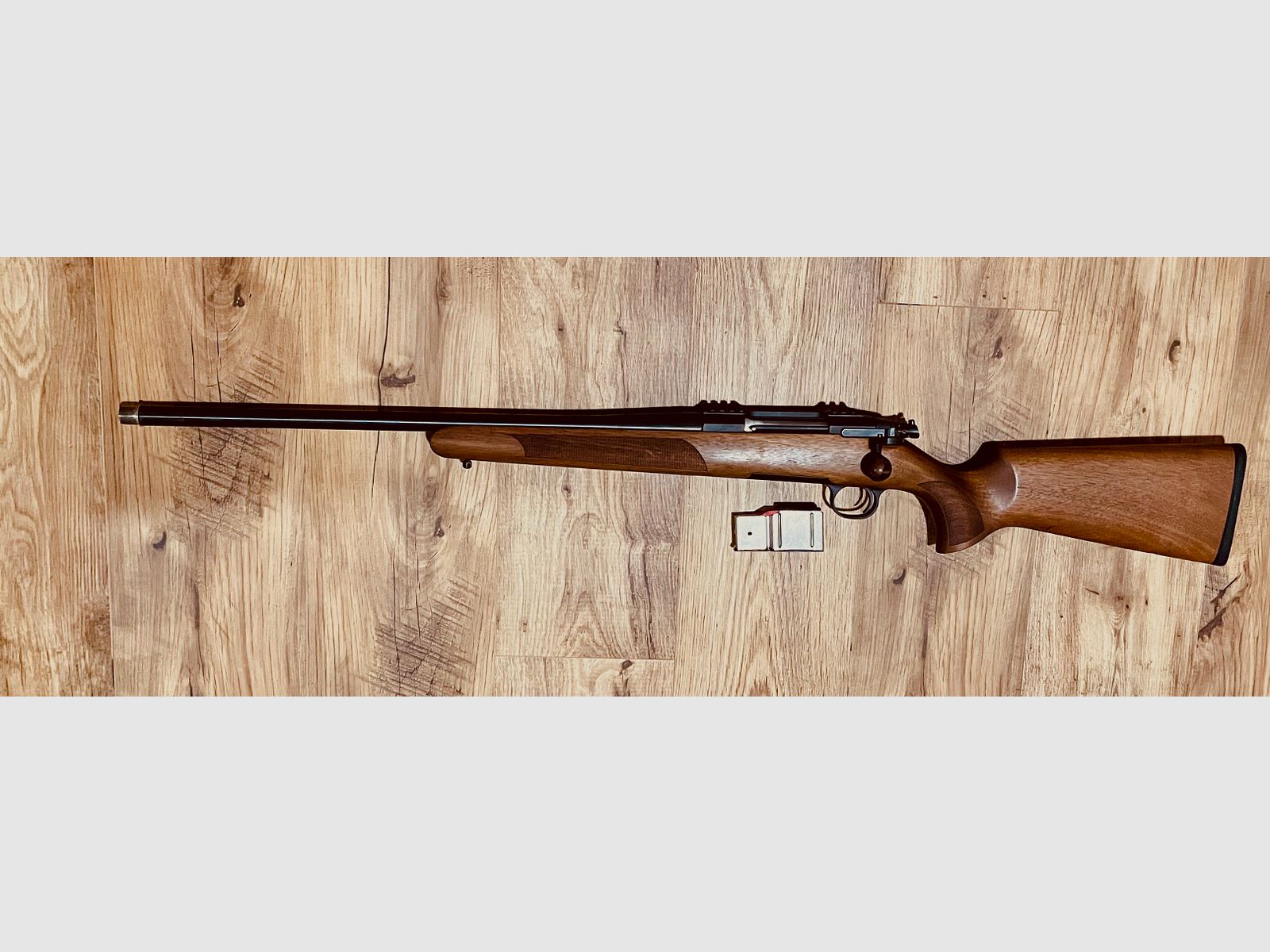 Steel Action HM left in caliber .30-06 Spring.