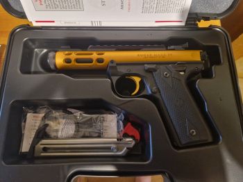 RUGER MARK IV 22/45 LITE .22 LFB. Goud