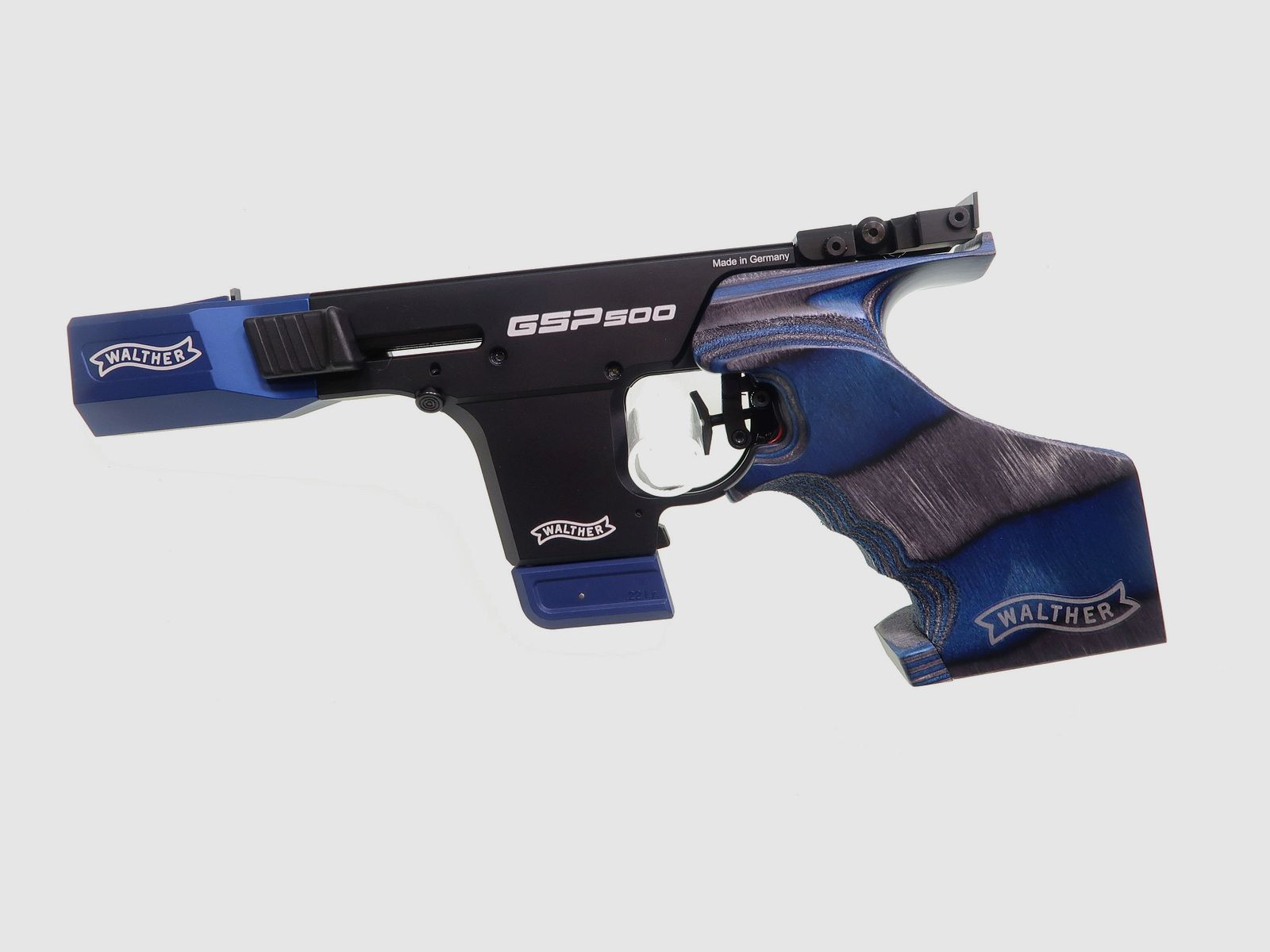 Walther GSP500 Gr.L, calibre .22l.r