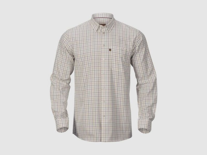Härkila Herren Hemd Retrieve  Burgundy check L