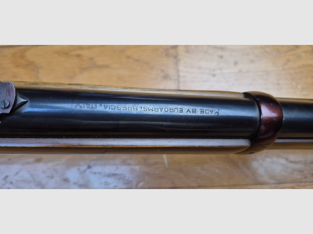 Sehr schöne Winchester 1873 – Modell Karabine von Euroarms – Waffe Made in Italy von 1971 – Kal. 44-40 Win – 9 Schuss +1 – Ausgezeichneter Zustand! – TBE+ /TBE++, Bild 23 von 34