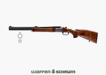 Blaser BB97 Luxus SHK:4 Grawerunek: lewo-Czerwony jelenie & prawo-Dzikie świnie
