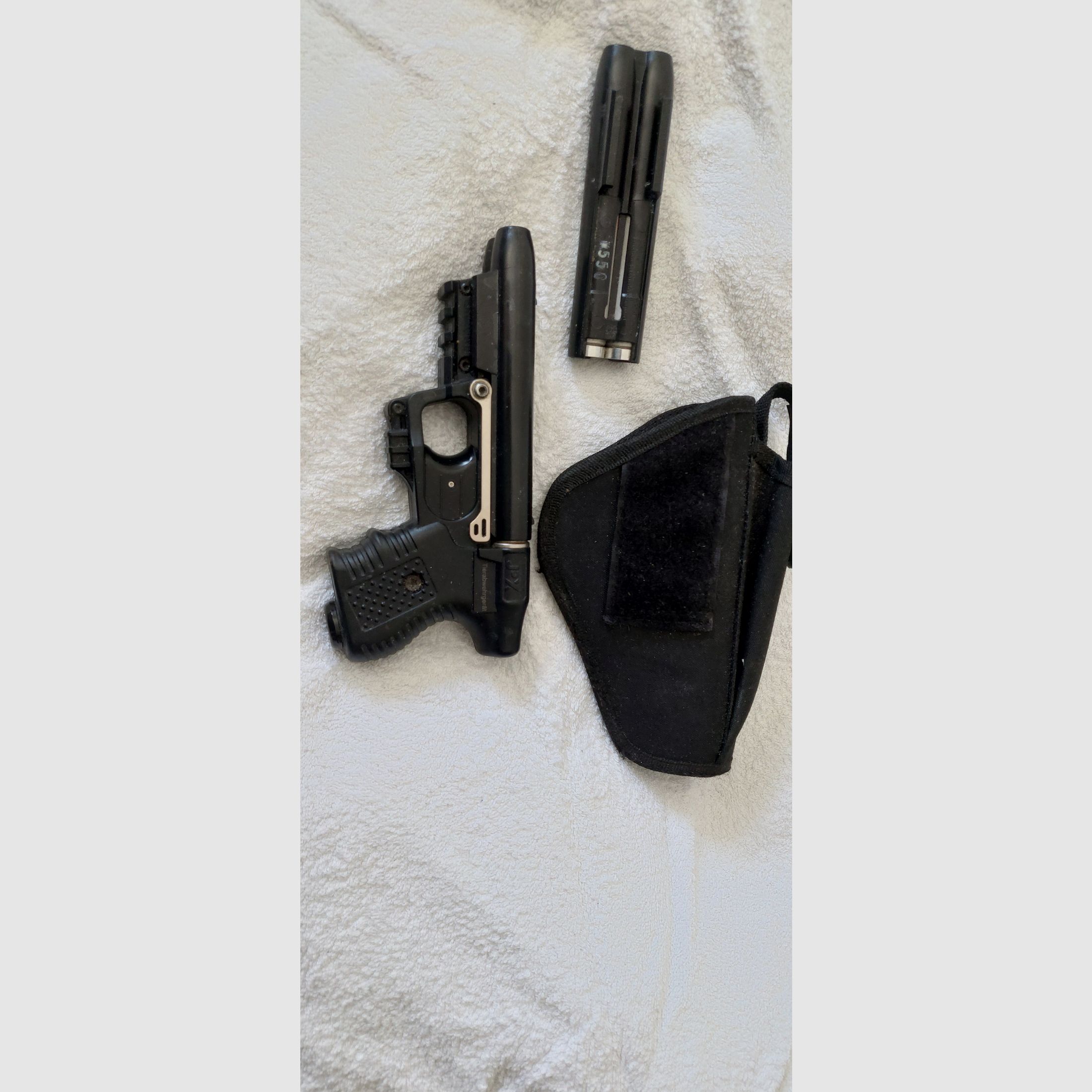 Piexon JPX 2 Gen1 Jet Protector Tierabwehrgerät OHNE Laser  7 m Reichweite mit Ersatz Kartusche und Holster