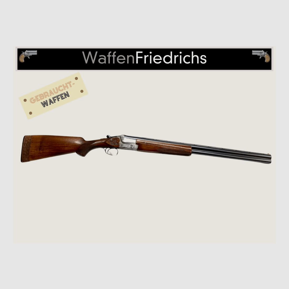 Merkel | Suhl	 Bockdoppelflinte - Waffen Friedrichs
