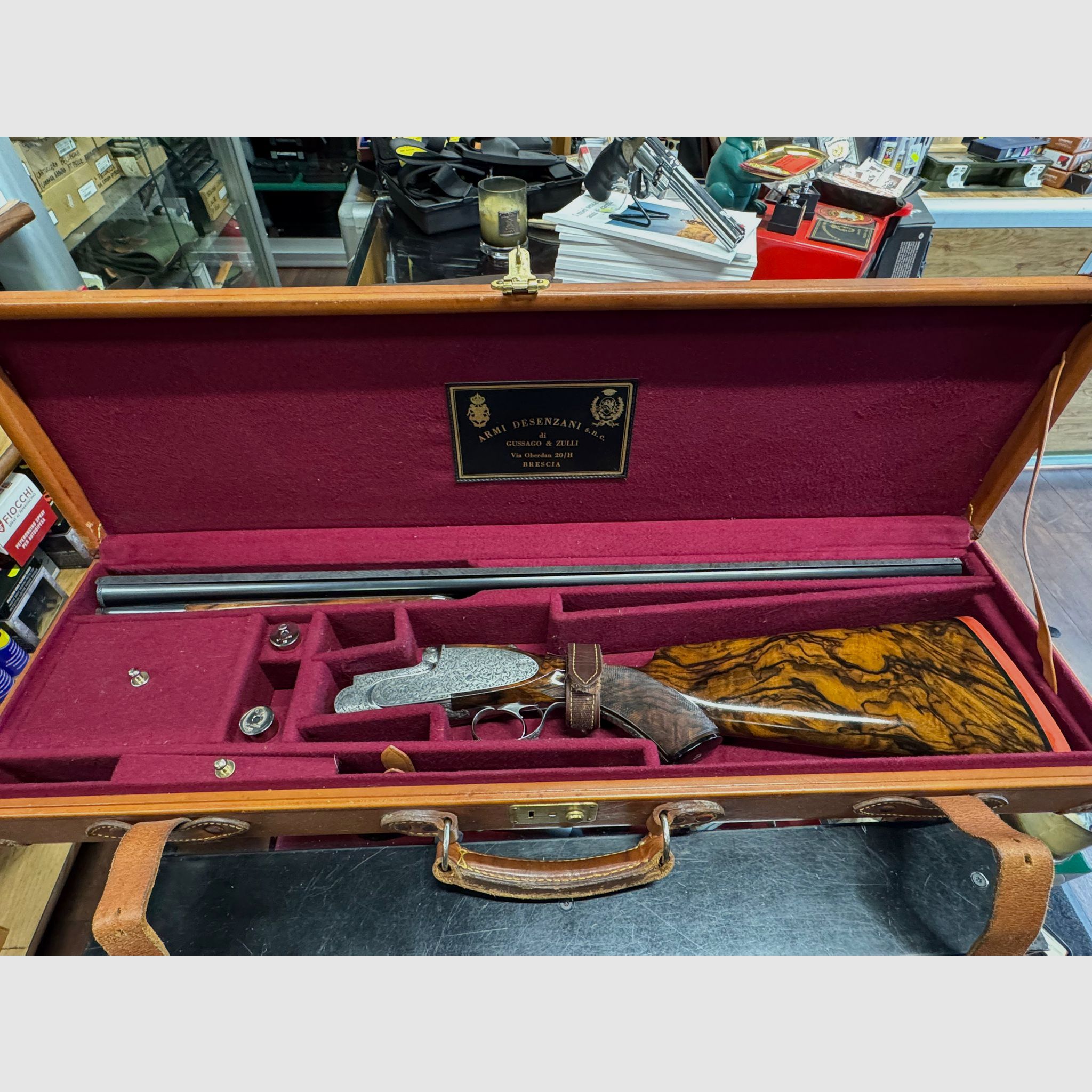 Bockdoppelflinte Extralusso Typ Boss Kaliber 12 Marke DESENZANI ARMI DI LUSSO, Bild 1 von 18