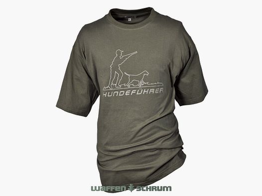 Hubertus T-Shirt Hundeführer Oliv