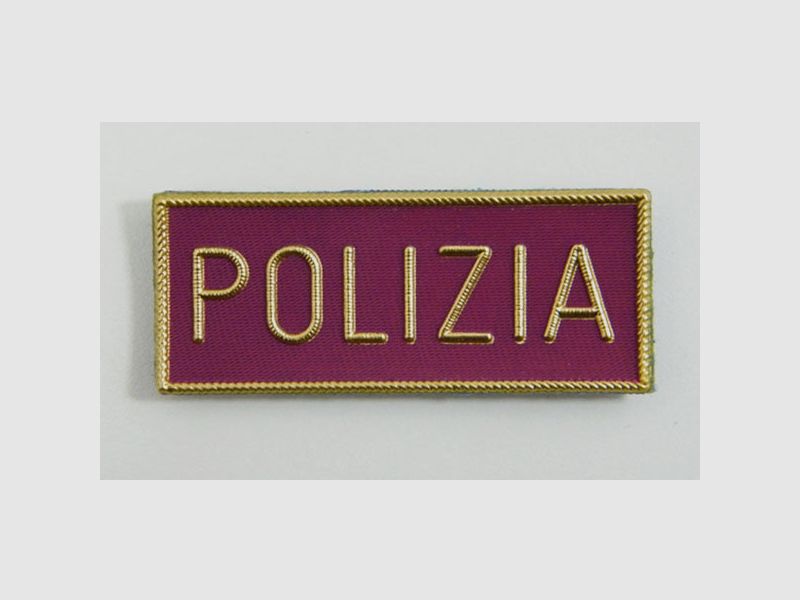 PLUMA PLÁSTICA "POLICÍA" CON VELCRO
